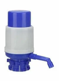 Generic Hand Press Manual Pump Water Dispenser Blue/Grey