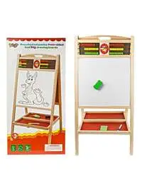 Child Toy Wooden Double Sided Drawing Board