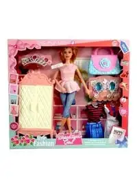 Rally Fashion Doll With Accessories And Wardrobe Playset For Girls