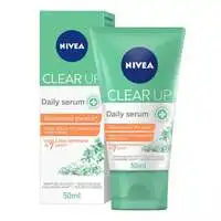 NIVEA Face Serum Daily, Clear Up Reduces Blemishes with Sea Salt, Salicylic & Hyaluronic Acid, 50ml
