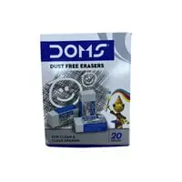 DOMS Dust Free Erasers Set of 20 Pieces
