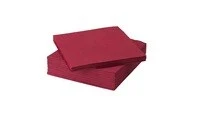 Paper napkin, dark red40x40 cm,50pack