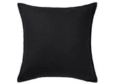 Cushion cover, black50x50 cm