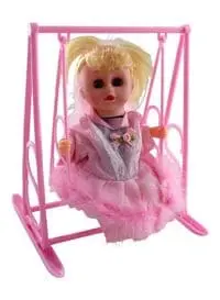 Child Toy Cute Swinging Doll With Swing Toy