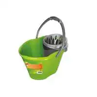 Scotch-Brite Csc Green Bucket With Wringer/Squeezer 1 Set/Pack