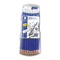 Norica pencil 20 pieces + 1 erasers sharp