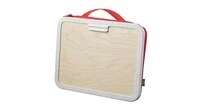 Portable drawing case, red, 35x27 cm