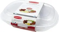 Rubbermaid Rubbermaid Party Platter, Clear