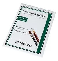كتاب رسم عالي الجودة من MASCO للرسم والتلوين بالقلم الرصاص