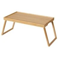 Bed tray, bamboo