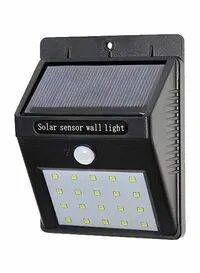 Generic Led Solar Wall Light Black/White