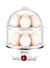 DLC جهاز طهي البيض بالبخار بقدرة 350 وات DLC-3120 الأبيض/الشفاف