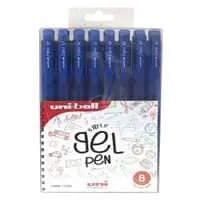 Uniball Signo 155N Gel Ink Pens 0.7mm - 8 Piece