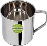 Royalford Stainless Steel Rainbow Mug With Strong Handle, Rf10148, 12cm, Ideal For Coffee, Tea, Milk And Water, Premium Quality, 100% Food Grade