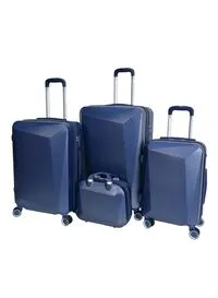 Morano 4-Piece Hard Side Luggage Trolley Set 14/20/24/28 Inch