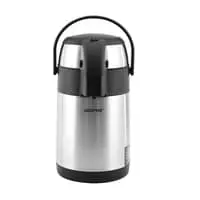 Geepas GVF5262 2.5L Vacuum Flask - Coffee Heat Insulated Thermos For Keeping Hot/Cold 24 Hours Heat/Cold Retention, Double-WalLED Vacuum For Coffee, Hot Water, Tea, Beverage, Ideal For Social Occasion
