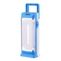 Geepas Rechargeable LED Emergency Light, White/Blue