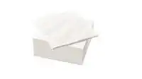 Paper napkin, white40x40 cm,100pack