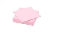 Paper napkin, light pink40x40 cm,50ack