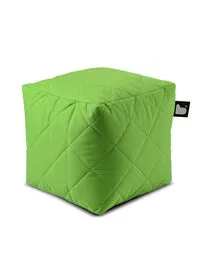 Extreme Lounging Mighty Quilted Bean Box, Lime
