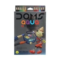 DOMS Aqua 7928 Watercolor Pencil 12 Shades