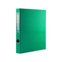 MASCO 2 Ring A4 Size Box Folder File, Green