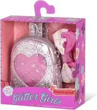 Glitter Girls Sparking Backpack And Bow