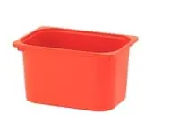 Storage box, orange42x30x23 cm