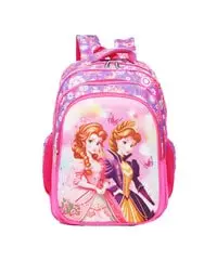 MASCO 16 Inches Princess Printed Girls School Bag