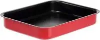 Royalford Roasting Tin – Large Roaster Pan – Non-Stick Carbon Steel Baking Tray - Induction Safe Baking Pan - Premium Quality Tin, Elegant Design – Square Roaster Bakeware, Easy To Clean