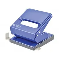 Kangaro DP-520 2 Hole Metal Medium Paper Punch, Removable Chip Tray, 25 Sheets Capacity, Office Essentials