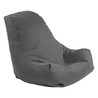 In House Pascal Linen Bean Bag Chair - Small - Light Grey