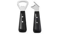 Bottle opener and can opener