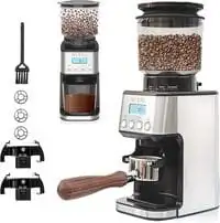 Coffee beans electric grinder with blow up and espresso mode mibru MEG003