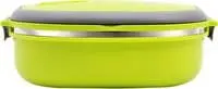Royalford Stainless Steel Lunch Box Square Green, Multi