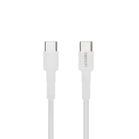 Levore charging Cable TPE Type-C to Type-C 1 M Plastic - White