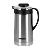 Krypton 1.6L Stainless Steel Vacuum Flask - Insulated Flask Bottle - Thermos Flask With Double Wall Design - Hot & Cool, Portable & Leak Proof - Perfect For Camping Hiking