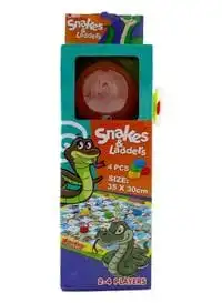 Child Toy Snakes And Ladders Board Game