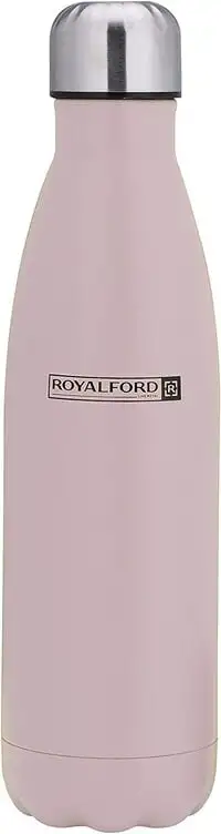 Royalford Vacuum Bottle, 350ml Stainless Steel Bottle, Rf10442 Hot & Cold Leak Resistant Sports Drink Bottle Vacuum Bottle For Indoor/Outdoor Use, Multicolor