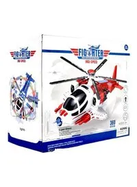 Rally Battery Operated Fighter Helicopter Toy 360 Degree Rotation With Lights And Sound