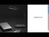 مصباح مكتب Momax Q.LED Flex مع شحن لاسلكي 10 وات - أخضر