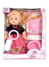 Rally Baby Doll With Accessories Toy For Kids