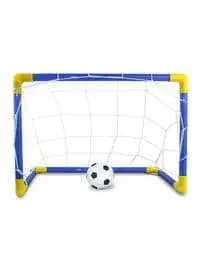 Generic Mini Inflatable Football Soccer Goal Post Net Set 20X10X20Cm