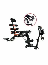 Fitness Pro Six Pack Wonder Core Waist Twister Pedals Machine With Yoga Mat And Ball 104X89X35Cm