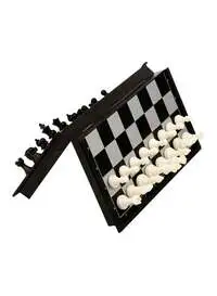 مجموعة شطرنج بيونتي كوادبرو المغناطيسية للسفر مقاس 9.76 × 9.84 بوصة