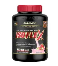 Isoflex, Pure Whey Protein Isolate - Strawberry - (5 LB)