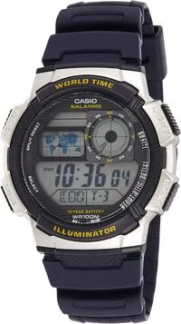 Casio Stainless Steel Digital Watch10