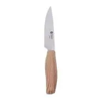 Penguen rustic utility knife silver brown 4.5 inch