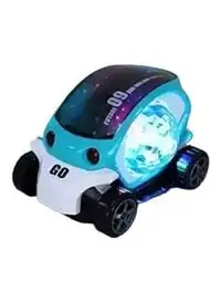 Rally Lightweight Portable Non-Toxic Rich Authentic Police Car With Light And Music Toy For Kids