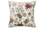 Cushion cover, off-white/floral pattern50x50 cm